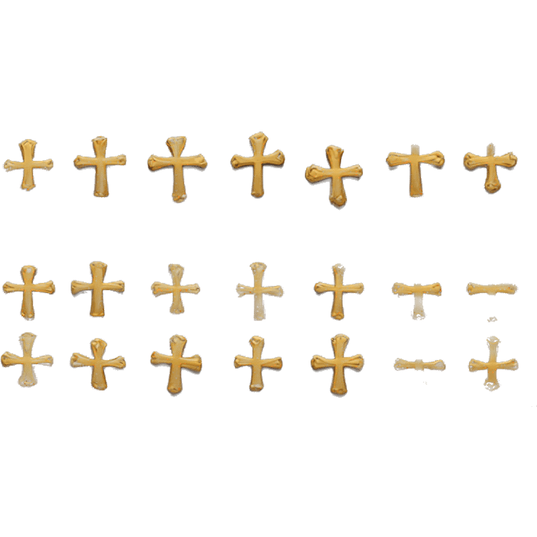 Decorative crosses emoji