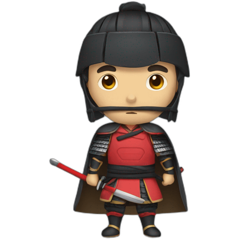 SAMURAI WITH CAPE emoji