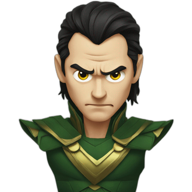 Loki angry emoji