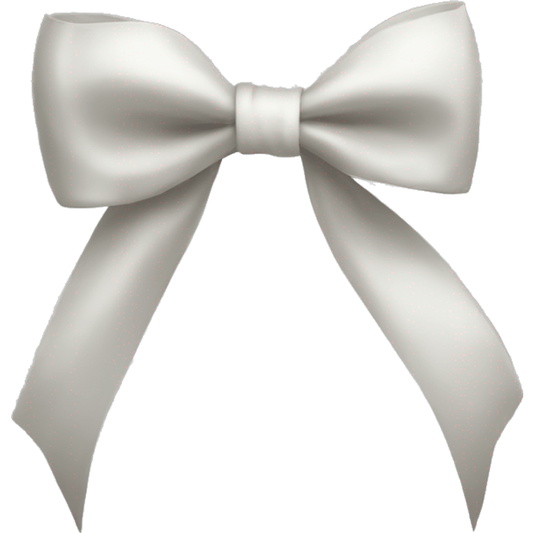 bow white emoji