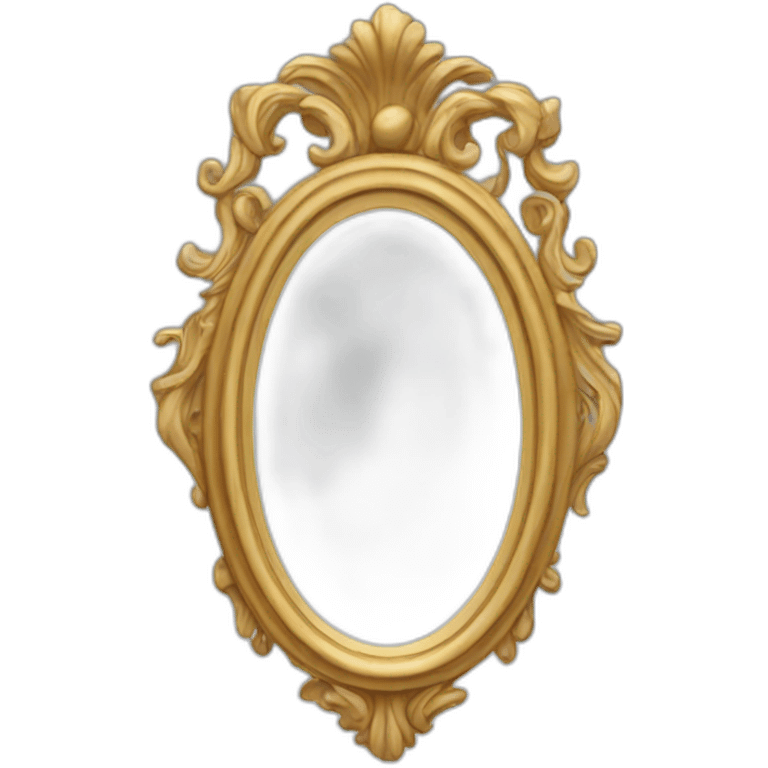 elegant mirror emoji