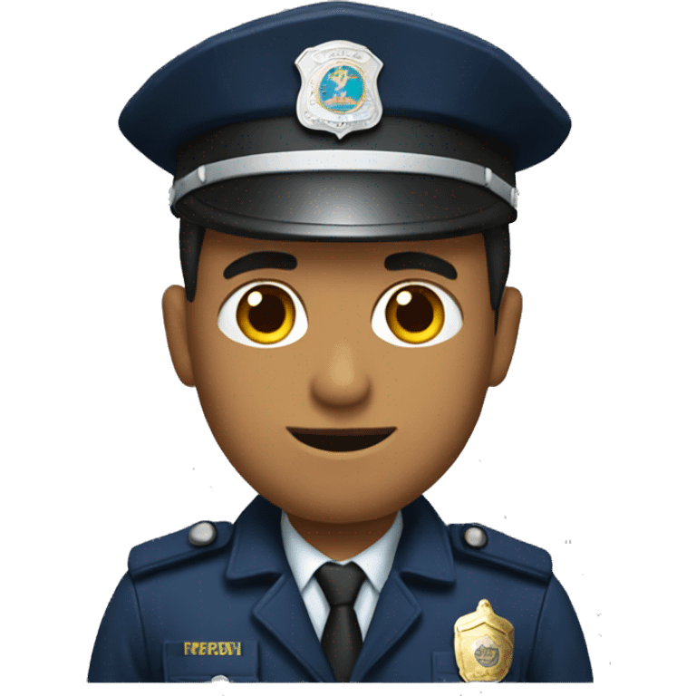 policía hombre emoji