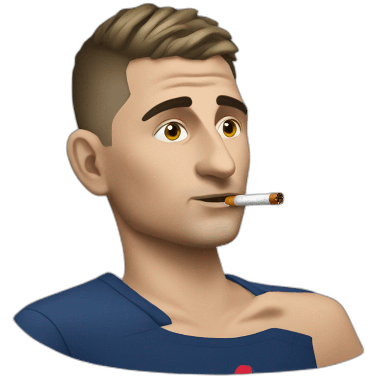 Verratti with a cigarette emoji