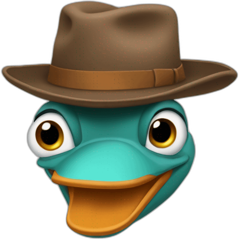 Perry the platypus emoji