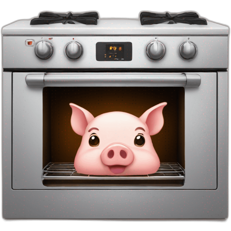 pig in oven emoji