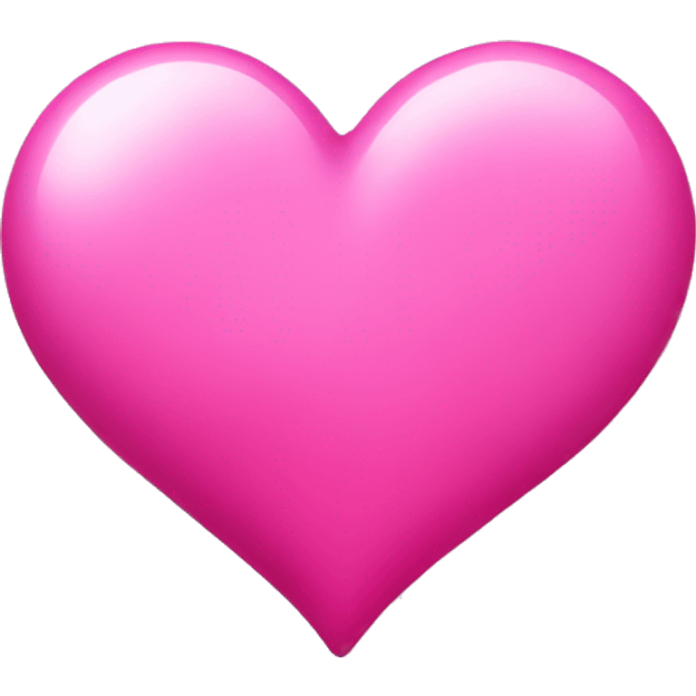 Pink shiny hearts emoji