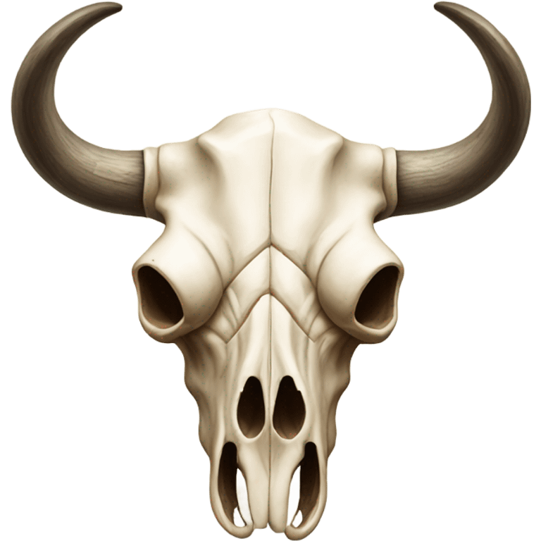 Western cow skull emoji