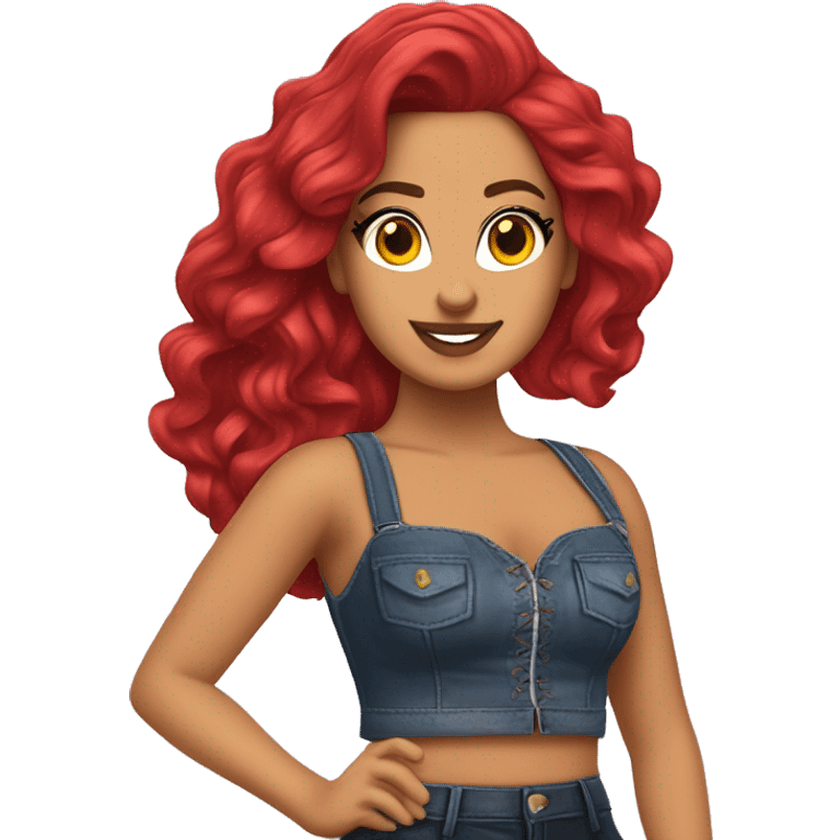 Carolina Giraldo Navarro, known professionally as Karol G, is a Colombian singer. Red Hair emoji