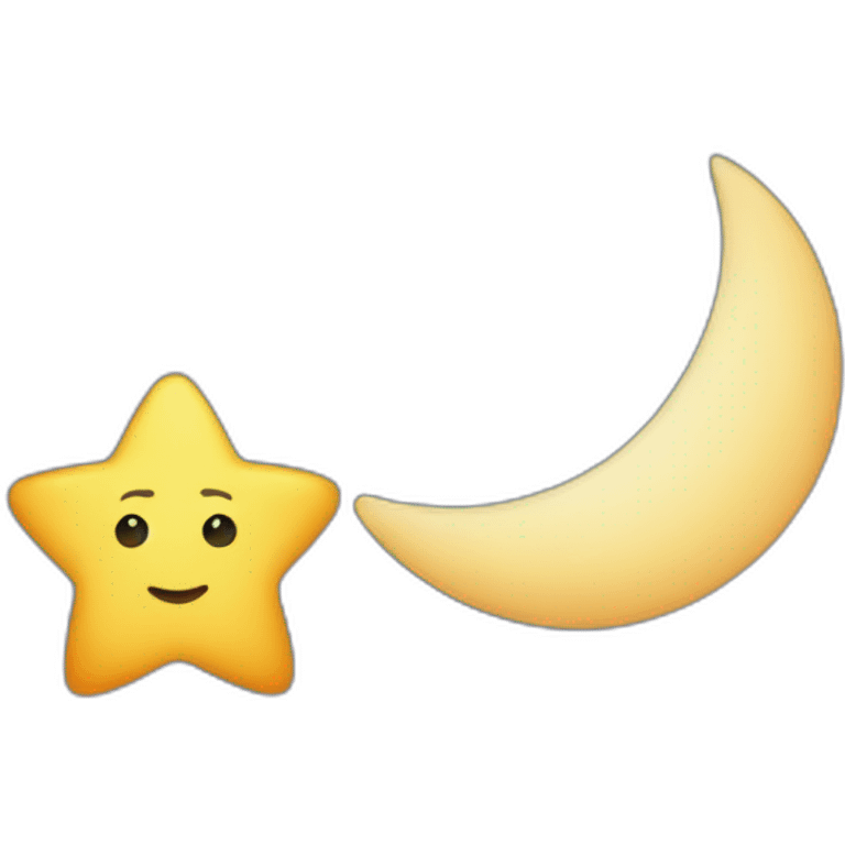 moon and stars emoji