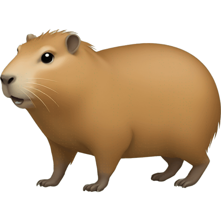 Capybara emoji