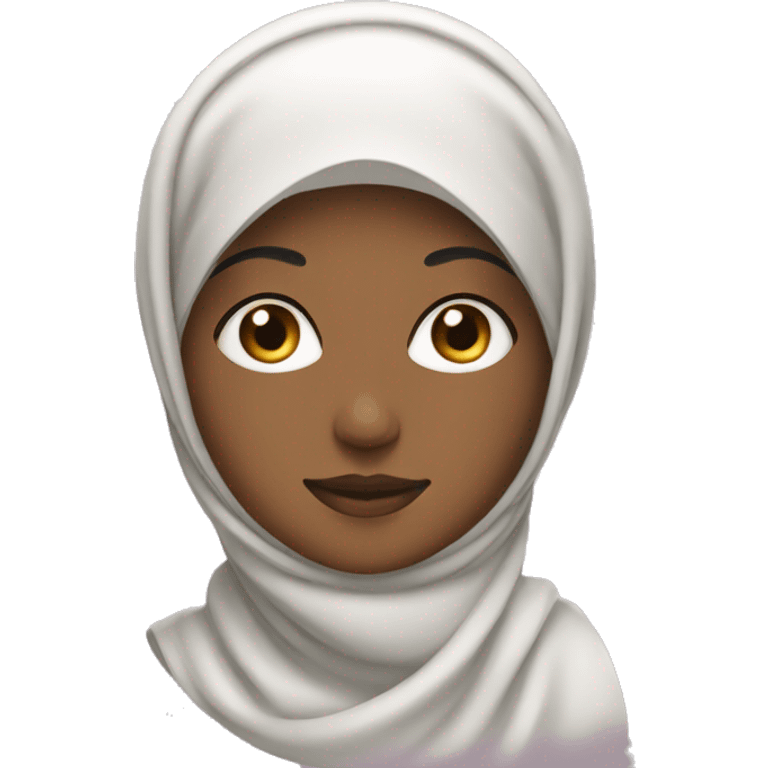 Hijabi with hat  emoji