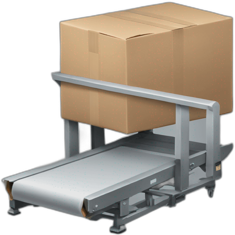 Parcel conveyor emoji