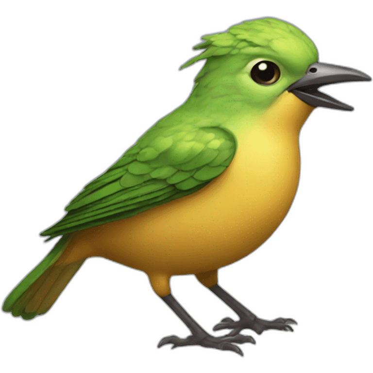 nymph bird emoji