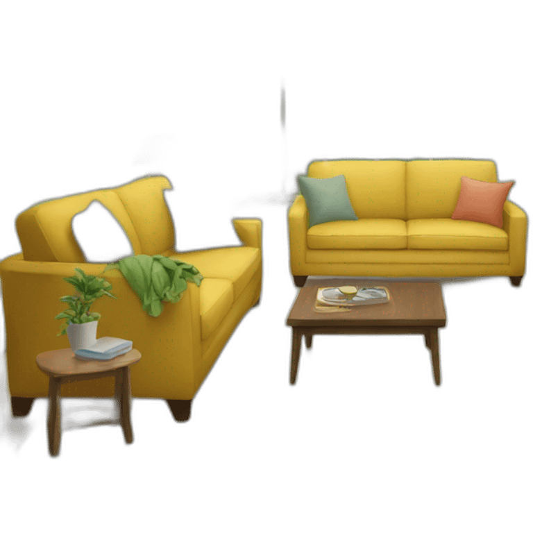 living room emoji