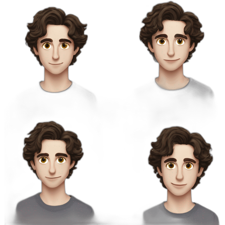 timothee chalamet emoji