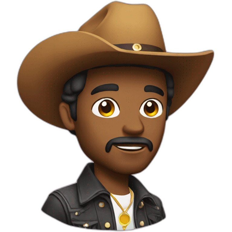 Disco cowboy emoji