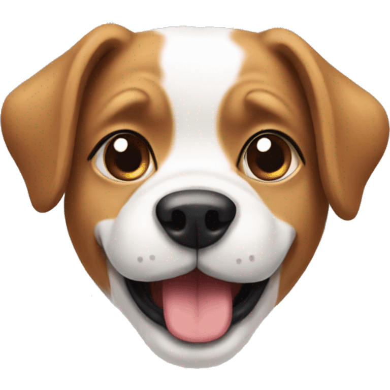 Cute dog emoji