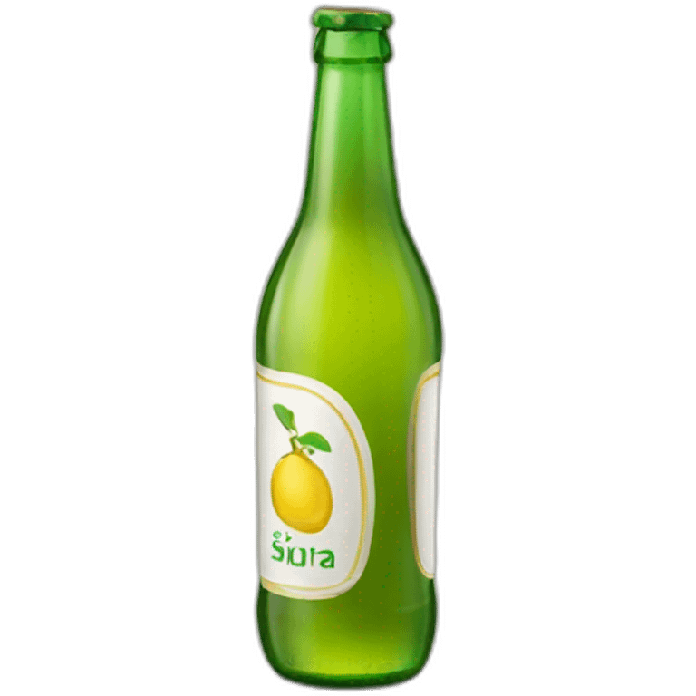 Botella sidra emoji