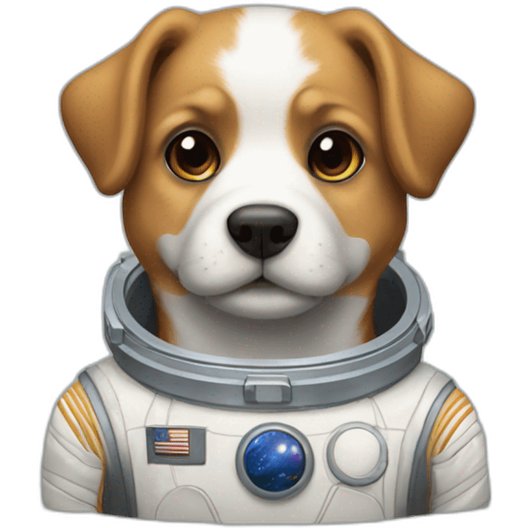 perro astronauta emoji