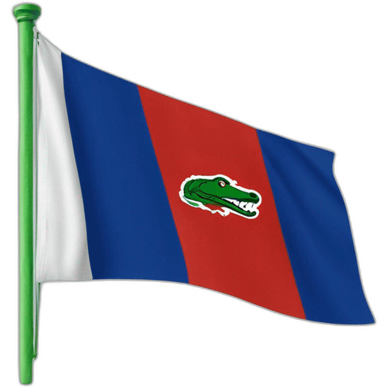 Flag lacoste logo emoji