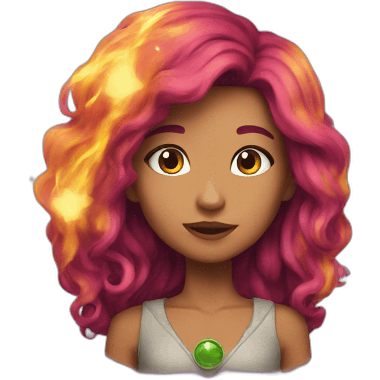 Starfire emoji