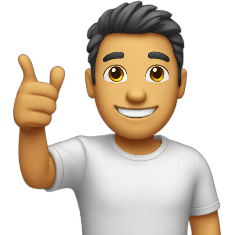 guy thumbs up emoji