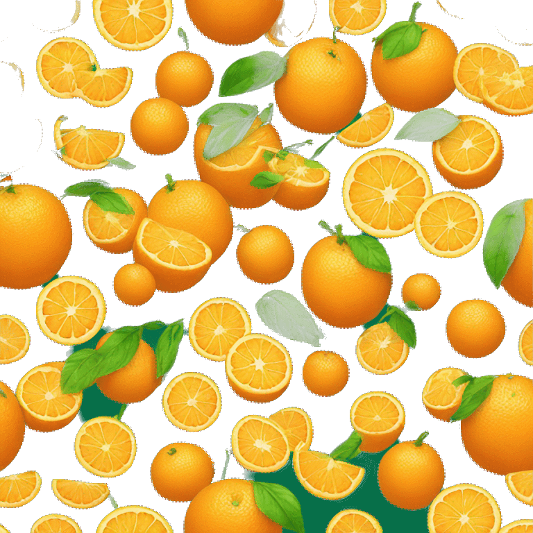 Orange fruit  emoji