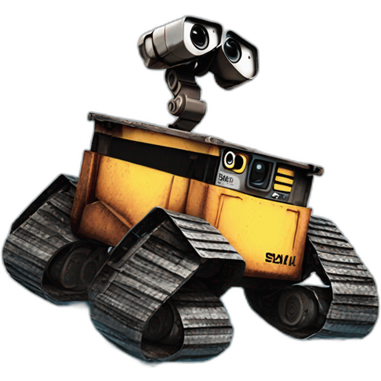 Wall-e drowning  emoji