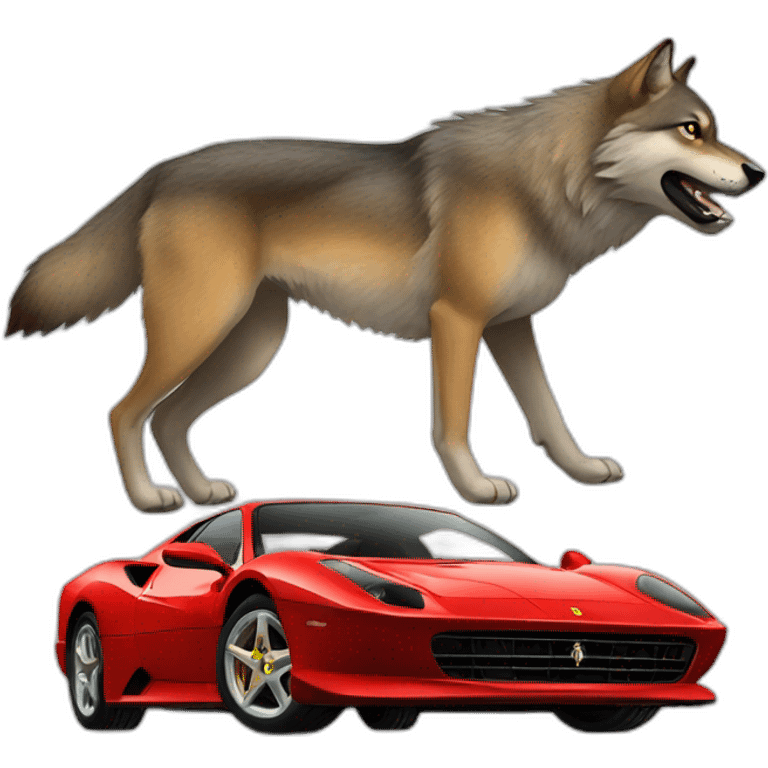 wolf and ferrari emoji