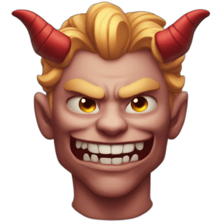 The-demon-love-you emoji