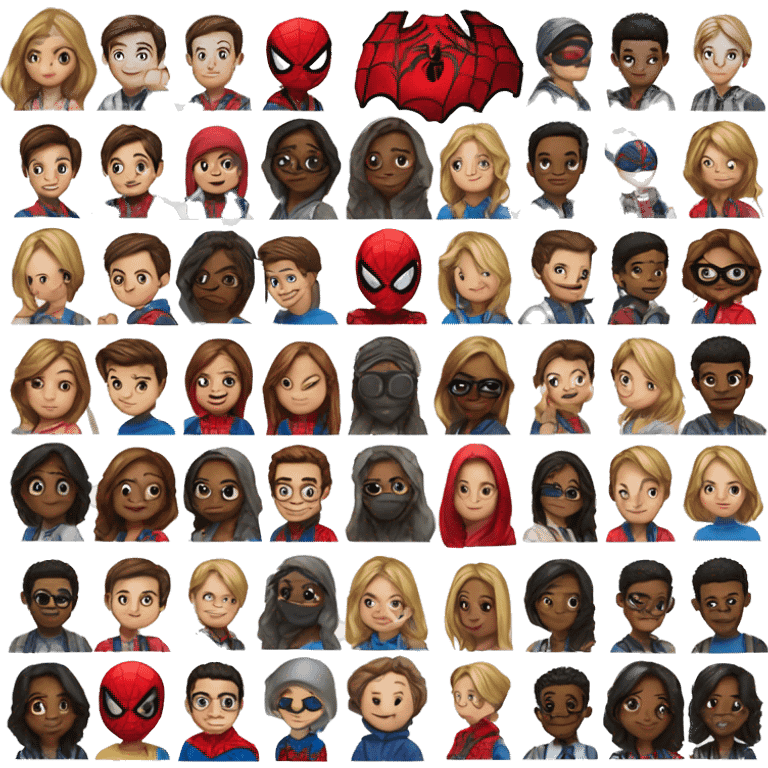 ters takla atarken this is so cool diyen spiderman emoji