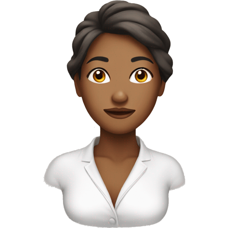 Woman face acne spa beauty  emoji