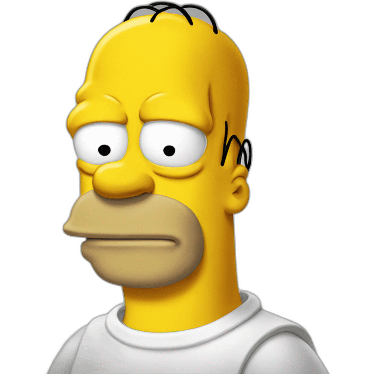 Homer Simpson même emoji