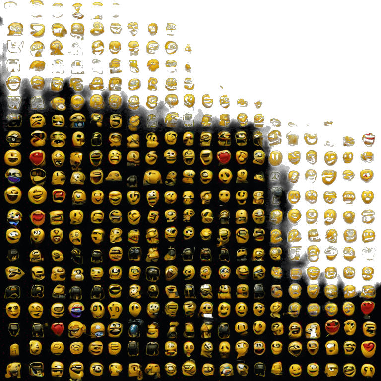 stock market moving up with black background emoji