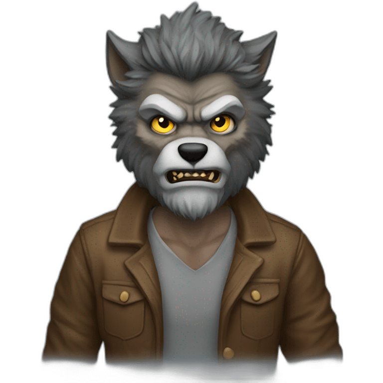 Wolfman emoji