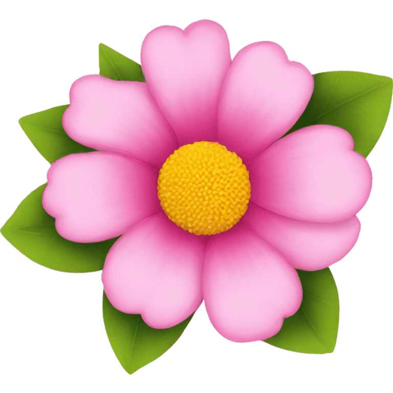 Flower pink emoji