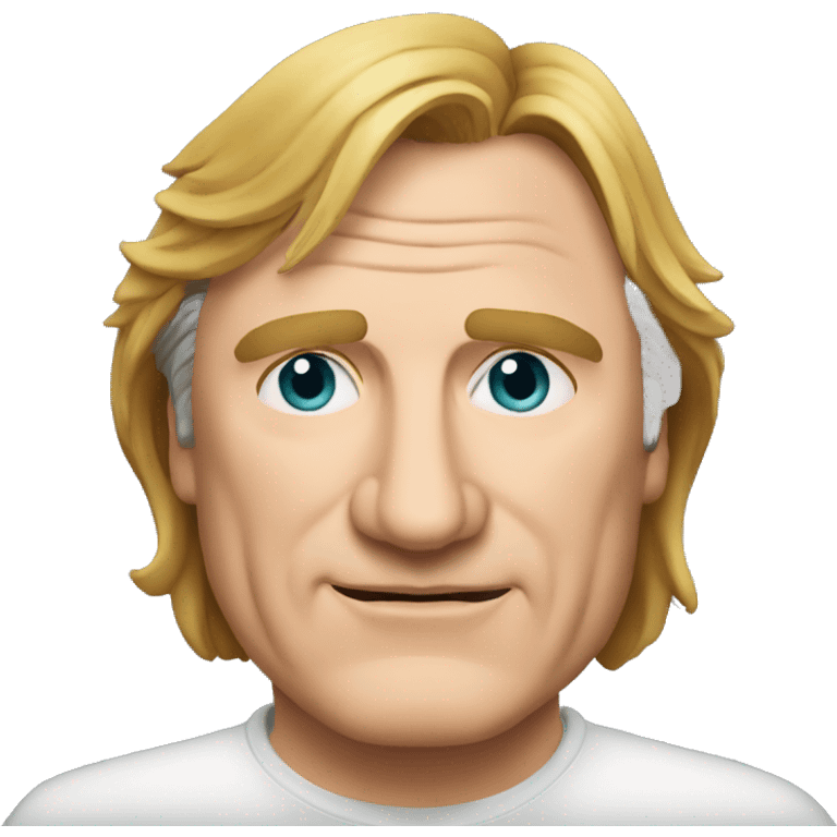 Gérard depardieu Say hello emoji