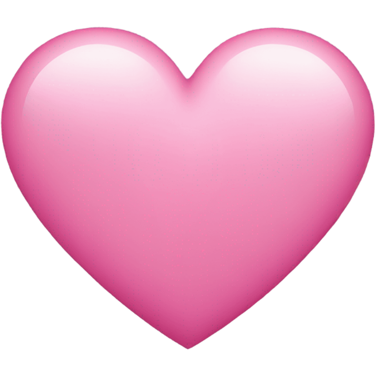 Pink heart  emoji