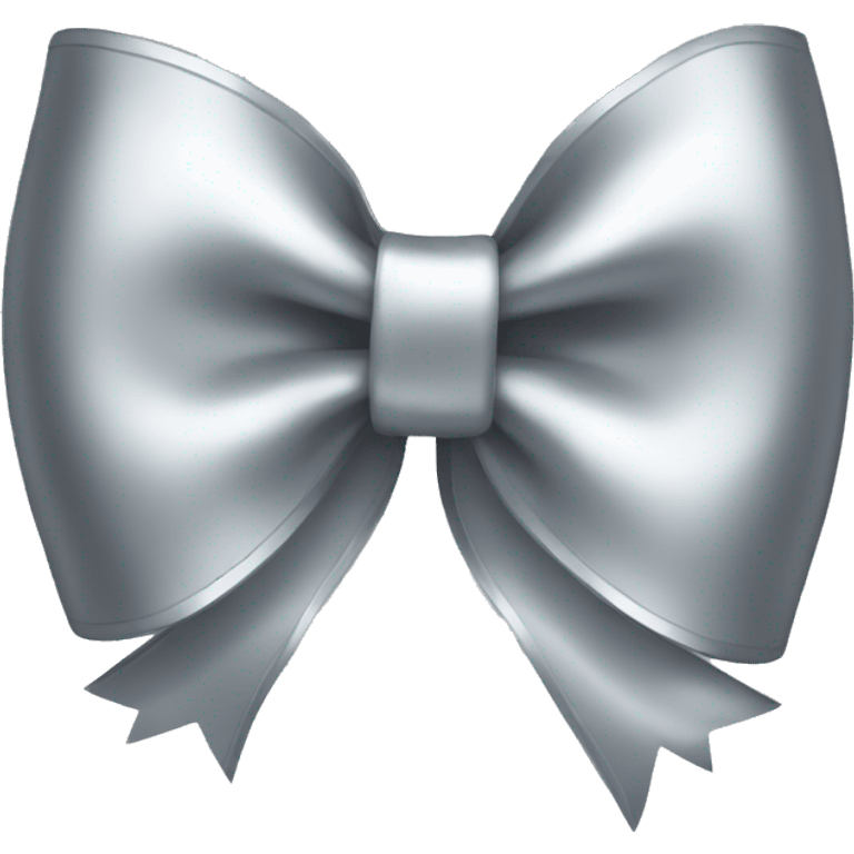 silver bow emoji