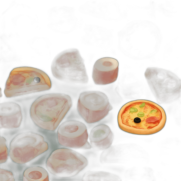 pizza sushis emoji