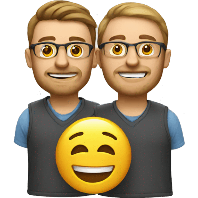 2 webdesigners happy to work emoji