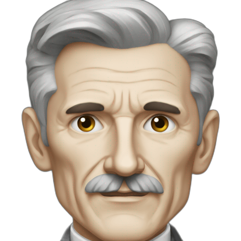 nikola tesla realistic emoji