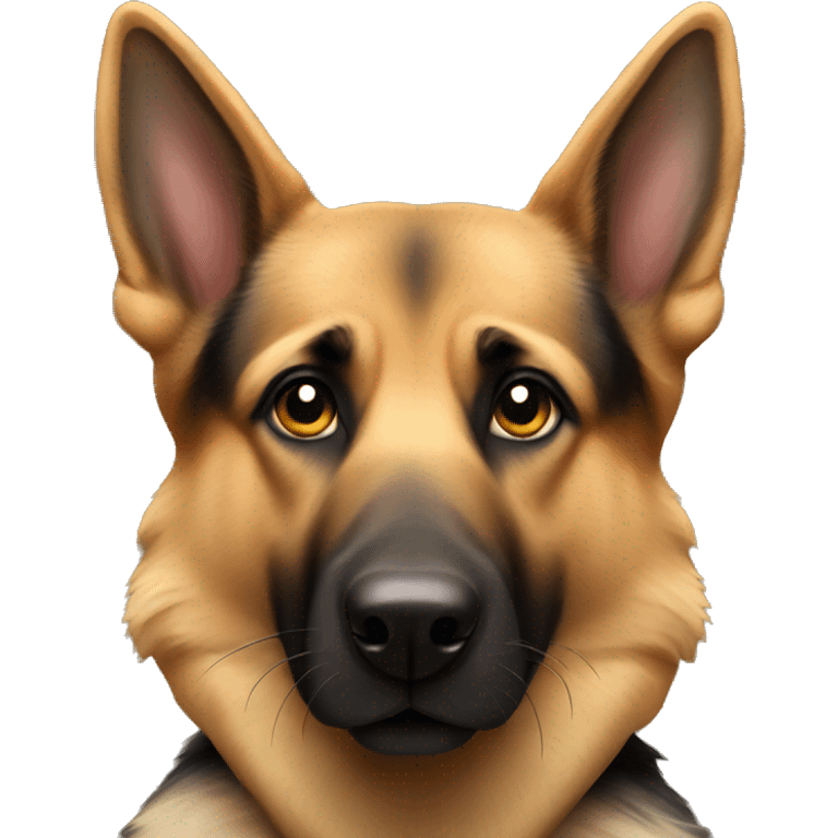 German shepherd  emoji