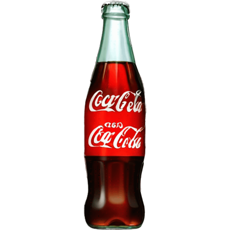 Bottle of Coca Cola  emoji