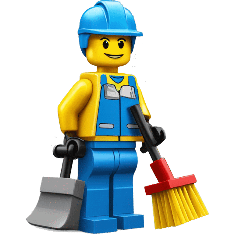 Lego cleaner emoji