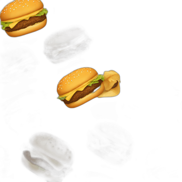 a bitten-off hamburger emoji