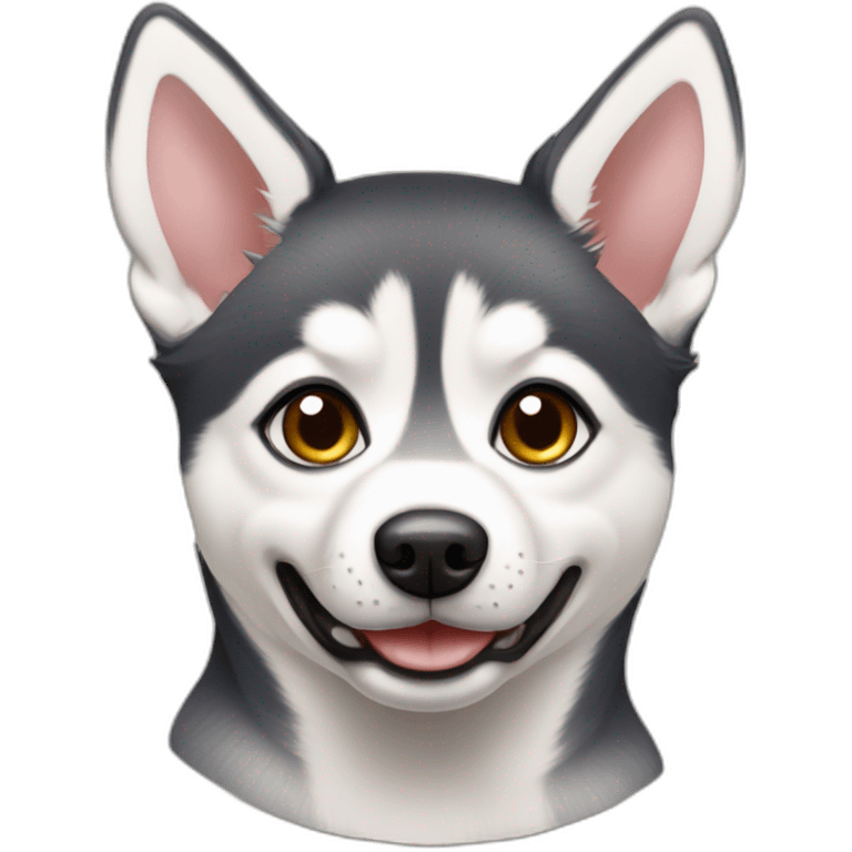 Alaskan Klee Kai Dog emoji