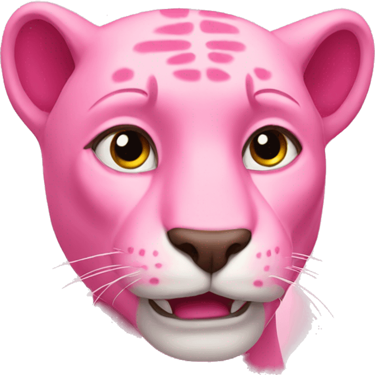 Pink panthers emoji