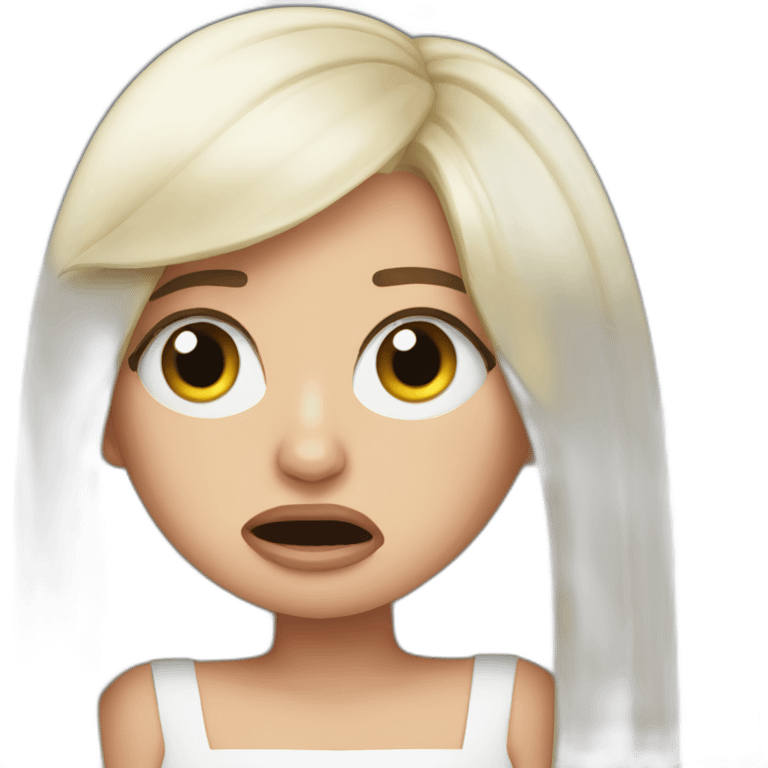 lady Gaga crying emoji