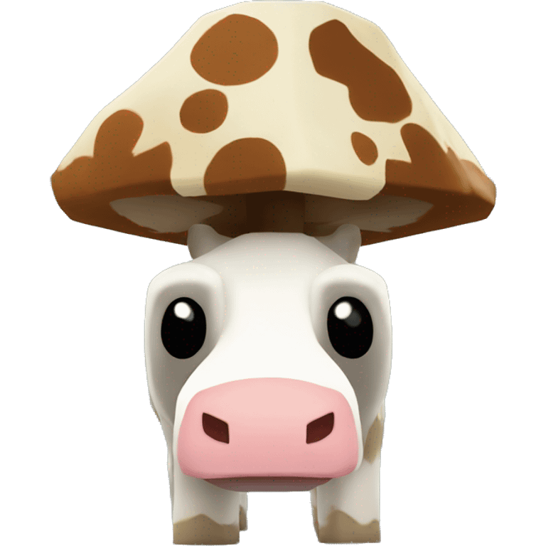 Minecraft mushroom cow emoji